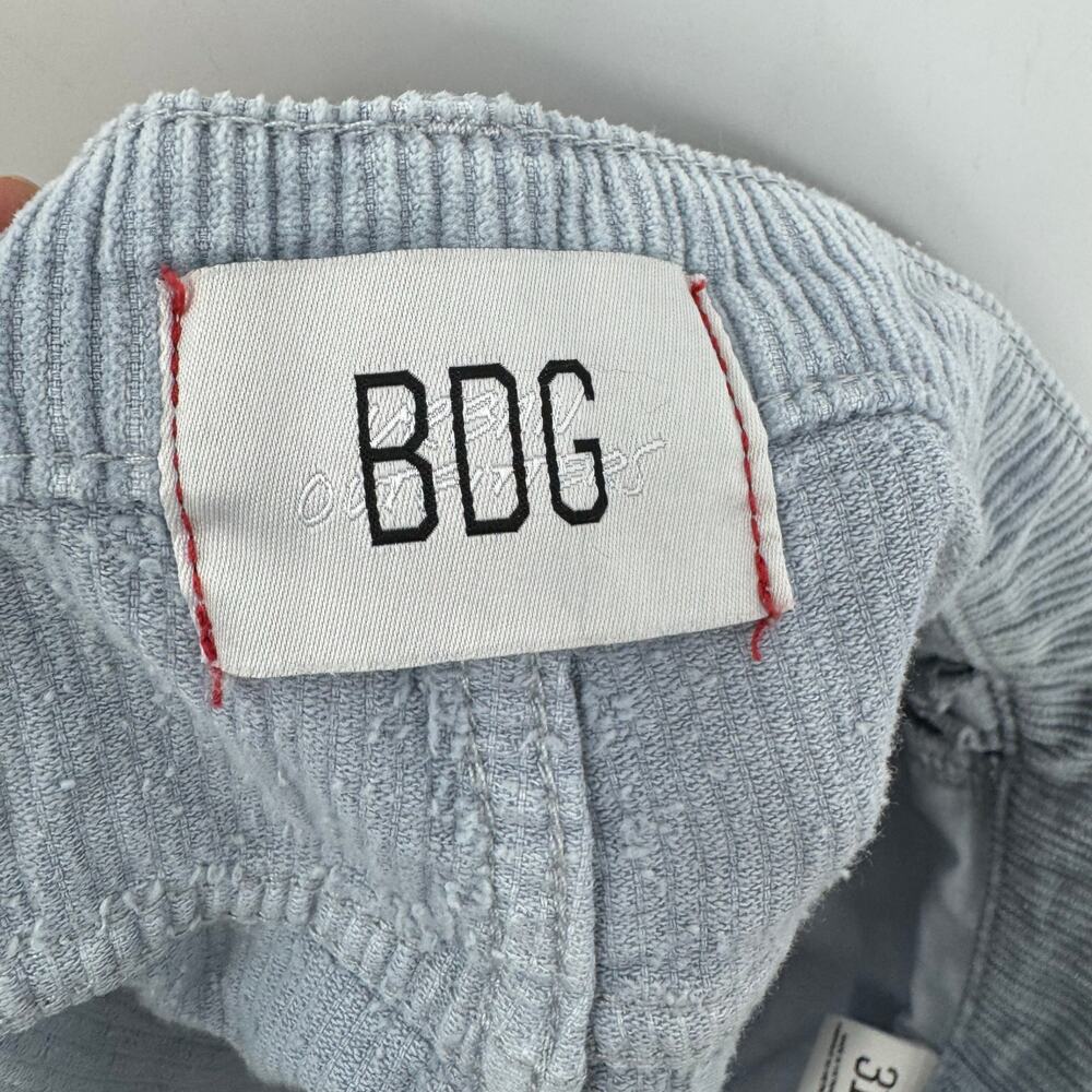 BDG Urban Outfitters Corduroy Cut Off Shorts 31 Gray High Rise Boho Festival - Picture 4 of 6